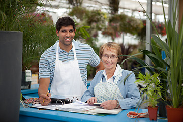 Image showing Garden Center Employees