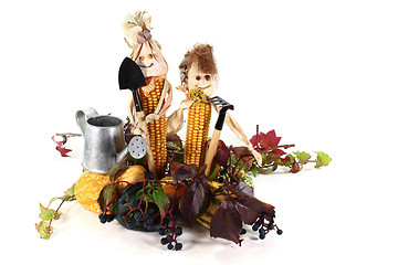 Image showing colourful harvest festival