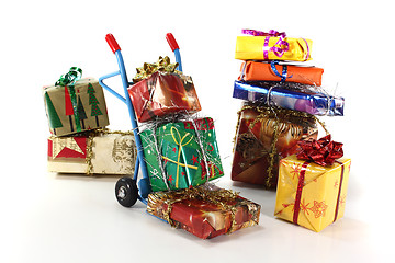 Image showing christmas gifts