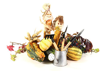 Image showing colourful harvest festival