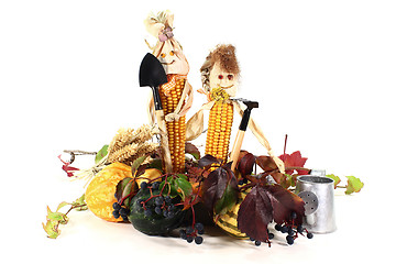 Image showing colourful harvest festival