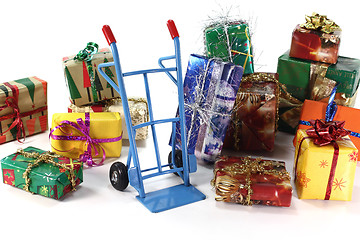 Image showing christmas gifts