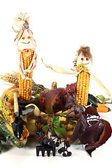 Image showing colourful harvest festival