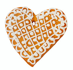 Image showing Gingerbread Heart