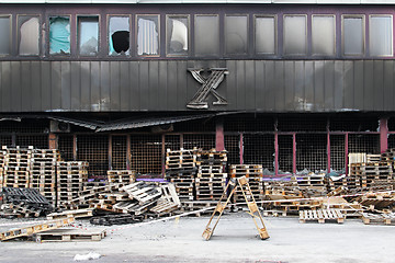 Image showing Warehouse damage