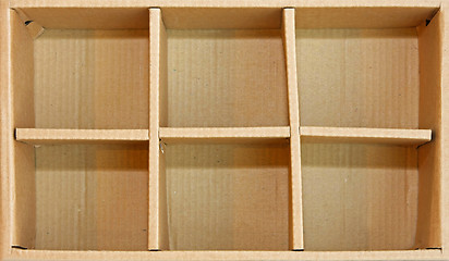 Image showing Box compartments