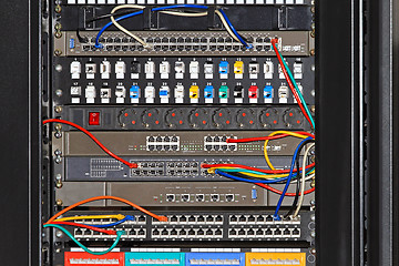 Image showing Network rack