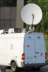 Image showing Media van