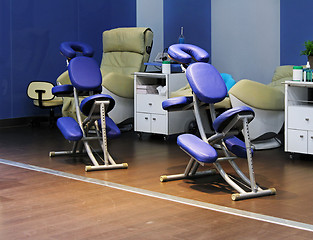 Image showing Massage chair