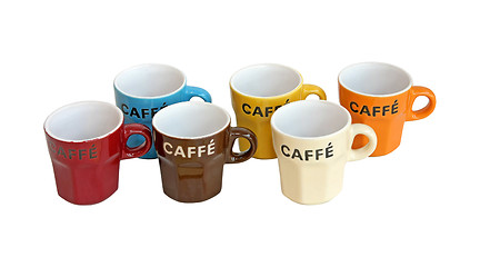 Image showing Coffee mugs