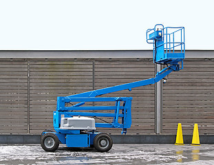 Image showing Articulating boom