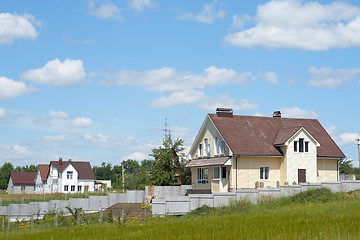 Image showing New houses