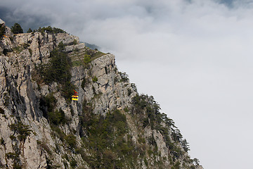 Image showing aerial ropeway cabin