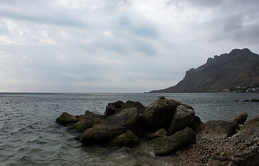 Image showing stones at seaside