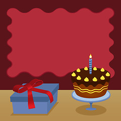 Image showing Happy birthday card