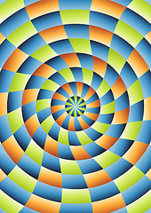 Image showing Abstract circles background