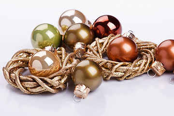 Image showing Christmas balls