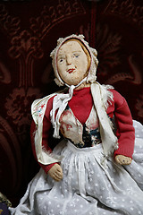 Image showing Antique rag doll