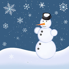 Image showing Snowman