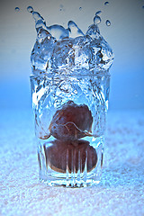 Image showing glas of fruit
