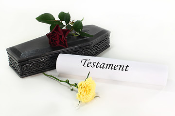 Image showing Testament