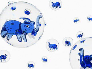 Image showing bubble elephant