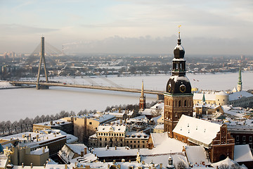 Image showing panorama of Riga