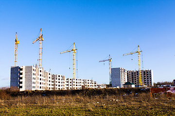 Image showing Building of the new house