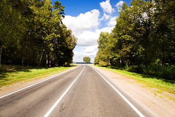 Image showing asphalted road