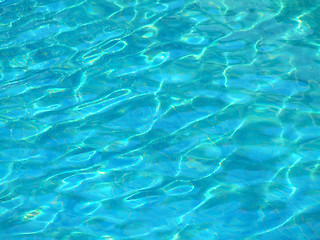 Image showing Pool water