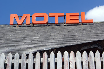 Image showing Motel