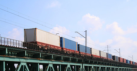 Image showing Cargo train