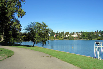 Image showing Greenlake path