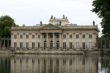 Image showing Lazienki palace