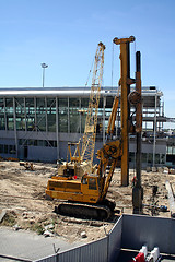 Image showing Airport construction #2