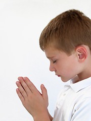 Image showing Praying Boy