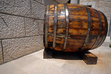 Image showing wine barrel croatia