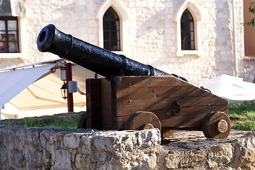 Image showing Old gun