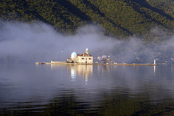 Image showing Church in cloud