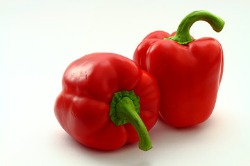 Image showing Two pepper