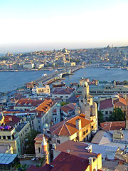 Image showing Galata bridge