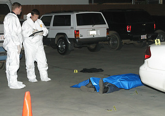 Image showing scene of fatal shooting