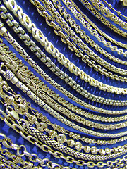 Image showing Silver chains