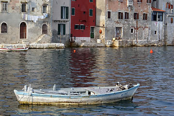 Image showing Boats and houses