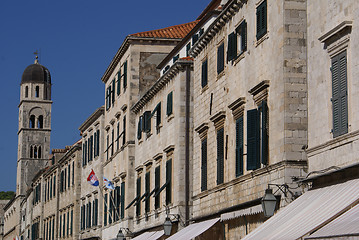 Image showing Tower and houses