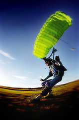 Image showing Skydive