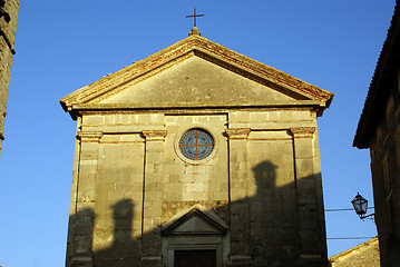 Image showing Church with shadow