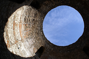 Image showing Holl in dome