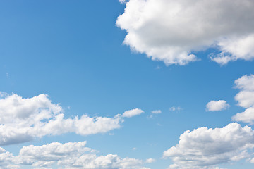 Image showing Sky with clouds