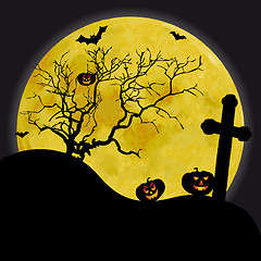 Image showing Halloween scene